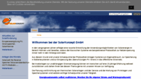 What Solkonzept.de website looked like in 2016 (7 years ago)