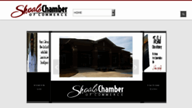 What Shoalschamber.com website looked like in 2016 (7 years ago)