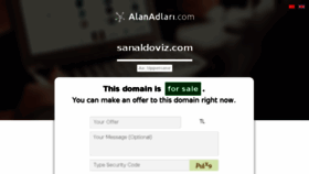 What Sanaldoviz.com website looked like in 2016 (7 years ago)