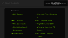 What Silvercloud-store.com website looked like in 2016 (7 years ago)