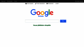 What Scholar.google.fi website looked like in 2016 (7 years ago)