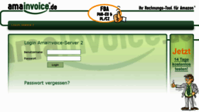 What Server2.amainvoice.de website looked like in 2016 (7 years ago)