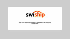 What Swiship.fr website looked like in 2016 (7 years ago)