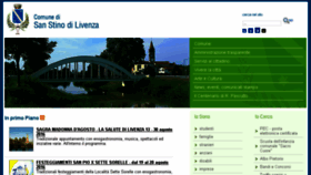 What Sanstino.it website looked like in 2016 (7 years ago)