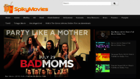 What Spikymovies.com website looked like in 2016 (7 years ago)