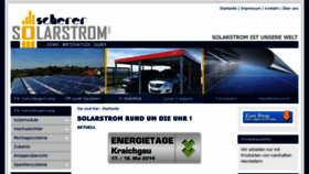 What Scherer-solarstrom.de website looked like in 2016 (7 years ago)
