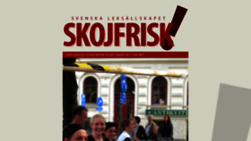 What Skojfrisk.se website looked like in 2016 (7 years ago)