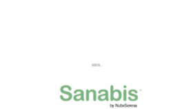 What Sanabis.com website looked like in 2016 (7 years ago)