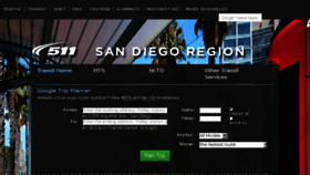What Sdcommute.com website looked like in 2016 (7 years ago)