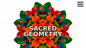 What Sacred-geometry.com website looked like in 2016 (7 years ago)