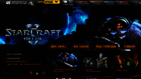 What Starcraft-2-mecca.de website looked like in 2016 (7 years ago)