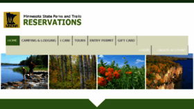 What Stayatmnparks.com website looked like in 2016 (7 years ago)