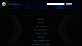 What Steel-door.com website looked like in 2016 (7 years ago)