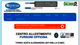 What Syncro-piemonte.it website looked like in 2016 (7 years ago)