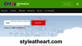 What Styleatheart.com website looked like in 2016 (7 years ago)