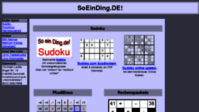 What Soeinding.de website looked like in 2016 (7 years ago)