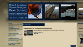 What Schmitz-peter.de website looked like in 2016 (7 years ago)