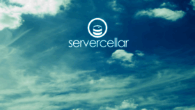 What Servercellar.com website looked like in 2016 (7 years ago)