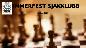 What Sjakklubb.no website looked like in 2016 (7 years ago)