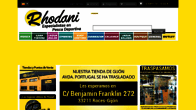 What Shop.rhodani.com website looked like in 2016 (7 years ago)