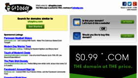 What Shoptra.com website looked like in 2016 (7 years ago)