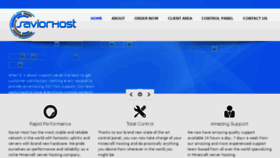 What Saviorhost.com website looked like in 2016 (7 years ago)