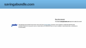 What Savingabundle.com website looked like in 2016 (7 years ago)