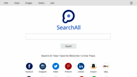 What Searchall.com website looked like in 2016 (7 years ago)