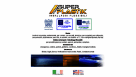 What Superplastik.it website looked like in 2016 (7 years ago)