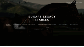 What Sugarslegacystables.com website looked like in 2016 (7 years ago)