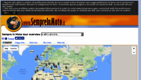 What Sempreinmoto.it website looked like in 2016 (7 years ago)