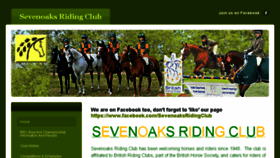 What Sevenoaksrc.co.uk website looked like in 2016 (7 years ago)
