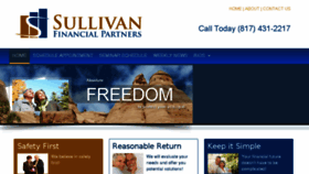 What Sullivanfinancialpartners.com website looked like in 2016 (7 years ago)