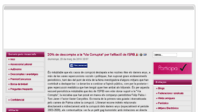 What Speriodistes.org website looked like in 2016 (8 years ago)
