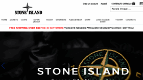 What Stoneislandc.com website looked like in 2016 (7 years ago)
