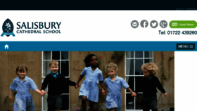 What Salisburycathedralschool.com website looked like in 2016 (7 years ago)
