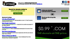 What Santorumexposed.com website looked like in 2016 (7 years ago)