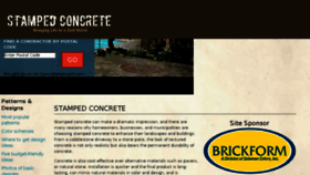 What Stampedconcrete.org website looked like in 2016 (7 years ago)