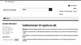 What Spotvvs.dk website looked like in 2016 (7 years ago)