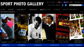 What Sportphotogallery.com website looked like in 2016 (8 years ago)
