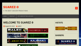 What Suarez-9.com website looked like in 2016 (7 years ago)