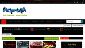 What Stripovizija.com website looked like in 2016 (7 years ago)