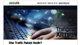 What Sitetrafik.com.tr website looked like in 2016 (7 years ago)