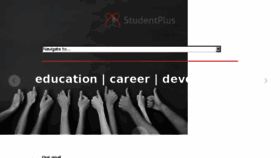 What Studentplus.ro website looked like in 2016 (7 years ago)