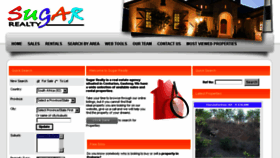 What Sugarrealty.co.za website looked like in 2016 (7 years ago)