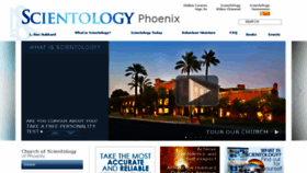 What Scientology-phoenix.org website looked like in 2016 (7 years ago)