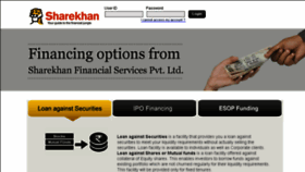 What Sharekhanfinance.com website looked like in 2016 (7 years ago)