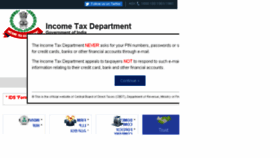 What Search.incometaxindia.gov.in website looked like in 2016 (7 years ago)