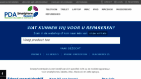 What Smartphonerepairs.nl website looked like in 2016 (7 years ago)