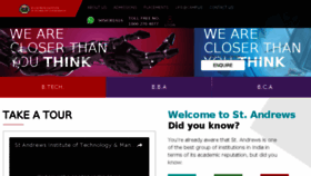 What Saitmgurgaon.com website looked like in 2016 (7 years ago)
